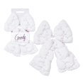 thumbnail image 1 of Goody Luxe Puffer Bow Barrette, Wintery White, Stay-Tight Hair Clip, 1 Count, 1 of 7