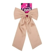 Goody Luxe Satin Bow Barrette, Champagne, 1 ct