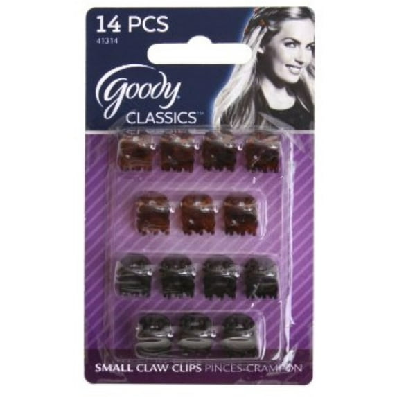Goody Mini Claw Clips 14 ea