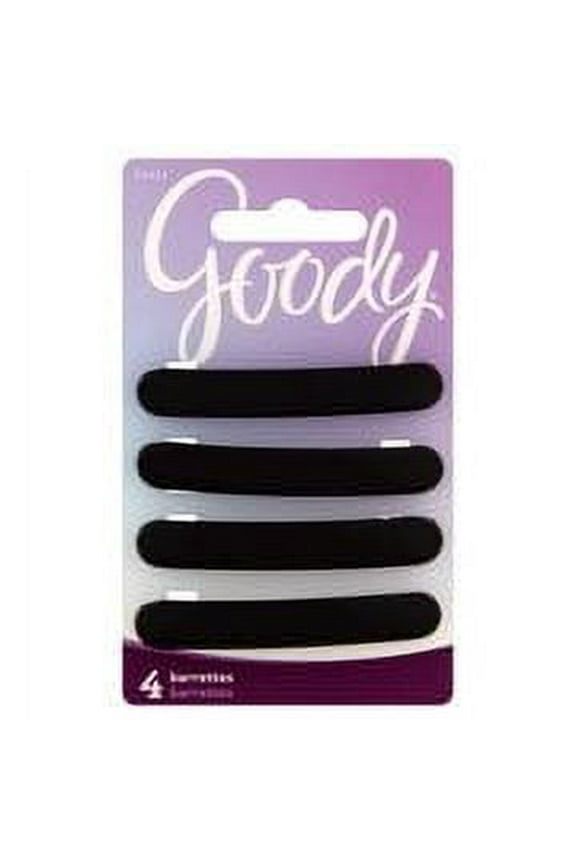 Oblong Barrette, 4 count