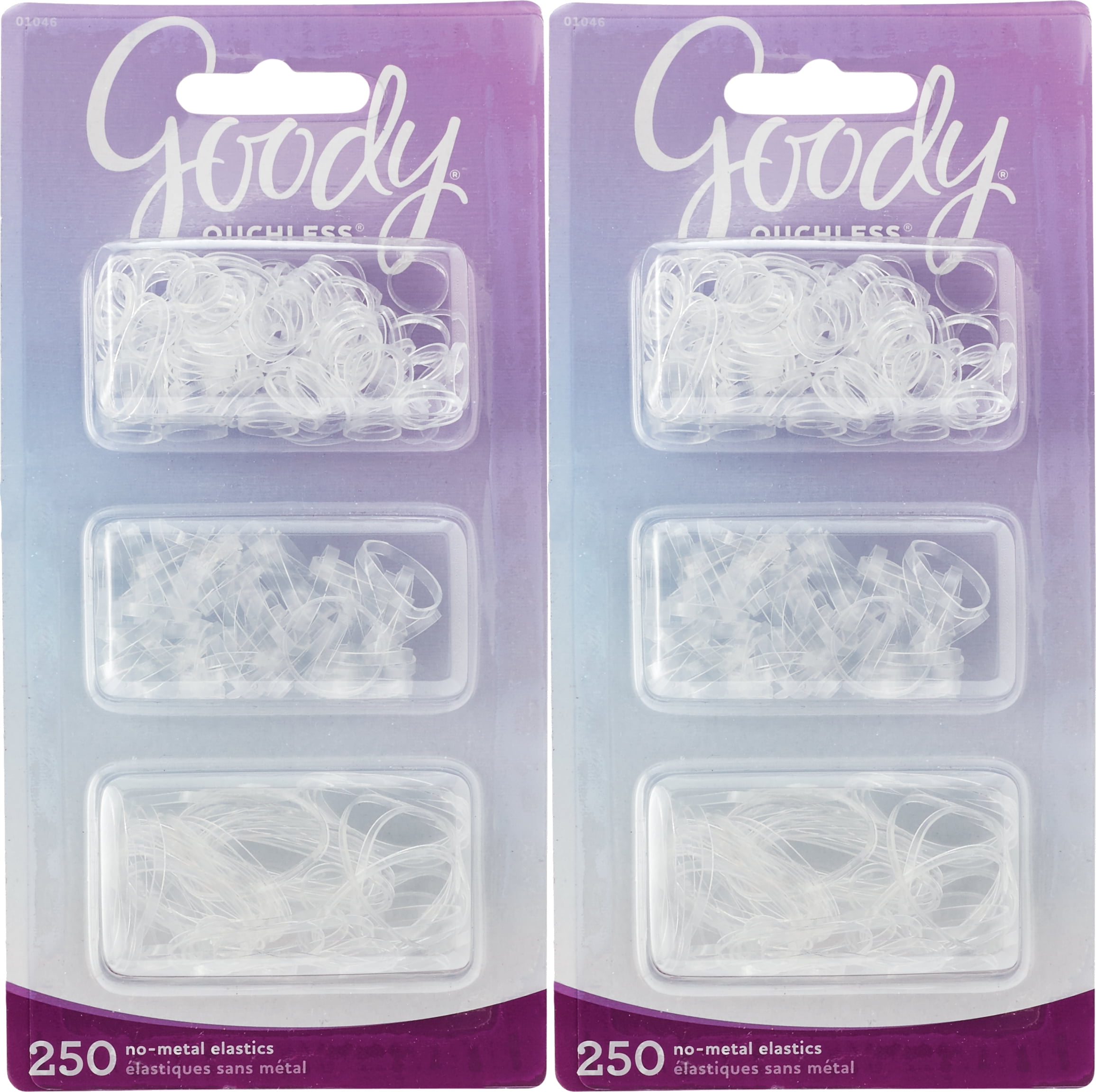 5+ Clear Hair Elastics
