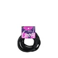 thumbnail image 1 of Goody Ouchless Hair Ties, Black, XL Fabric Covered Elastic Band, Thick, Long Hair, 10 Ct, 1 of 6