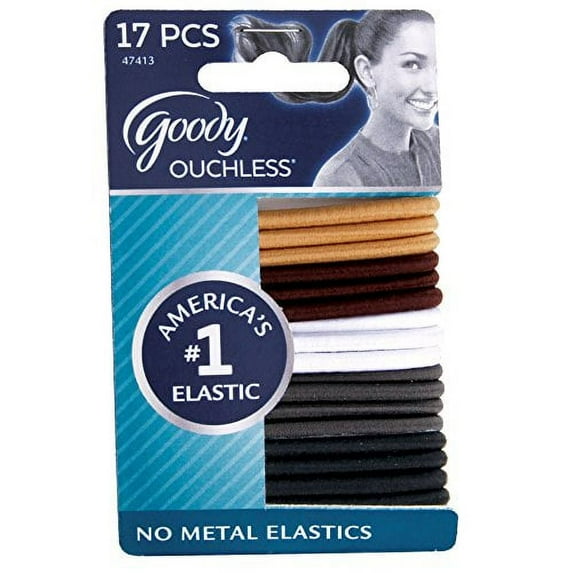 Goody Ouchless Elastics Thick Natural