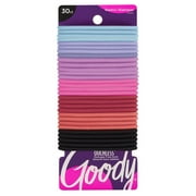 Goody Ouchless?? No Metal Hair Ties Elastics Assorted Candy Colors 30Ct