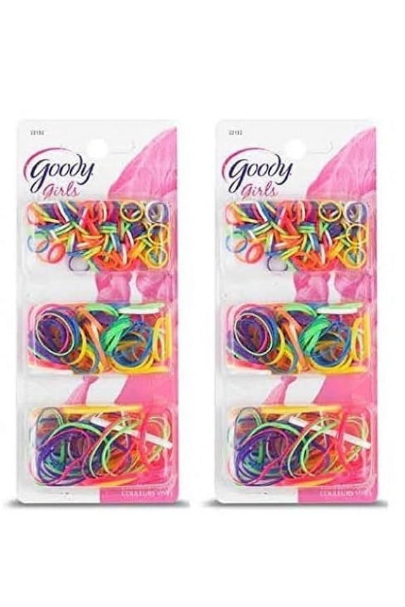 Ouchless Polybands Elastics, Multi Size, 500 ct