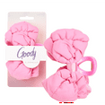thumbnail image 1 of Goody Luxe Puffer Bow, Frosty Ice Pink, Quilted SlideProof Hair Claw Clip, 1 of 6