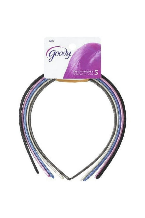 Shoestring Headbands, 5 count