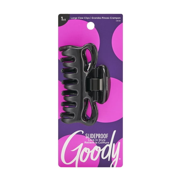Goody® SlideProof™ Large Bowtie Claw Clip