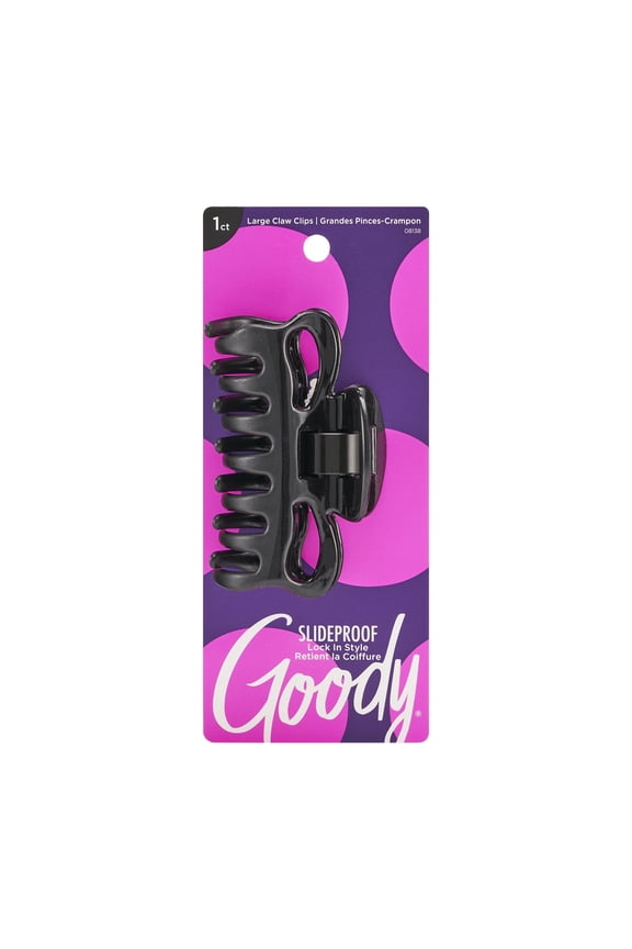 ® SlideProof™ Large Bowtie Claw Clip