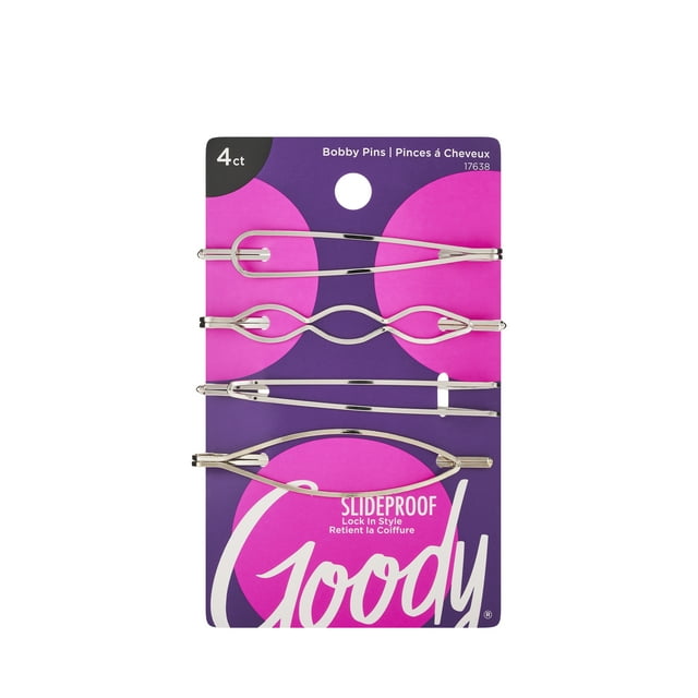 Goody Slideproof Bobby Pins, 4CT