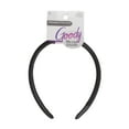 thumbnail interactive-video image 1 of Goody Soft Padded Headband, All Day Comfort, Black, 1 Ct, 1 of 7