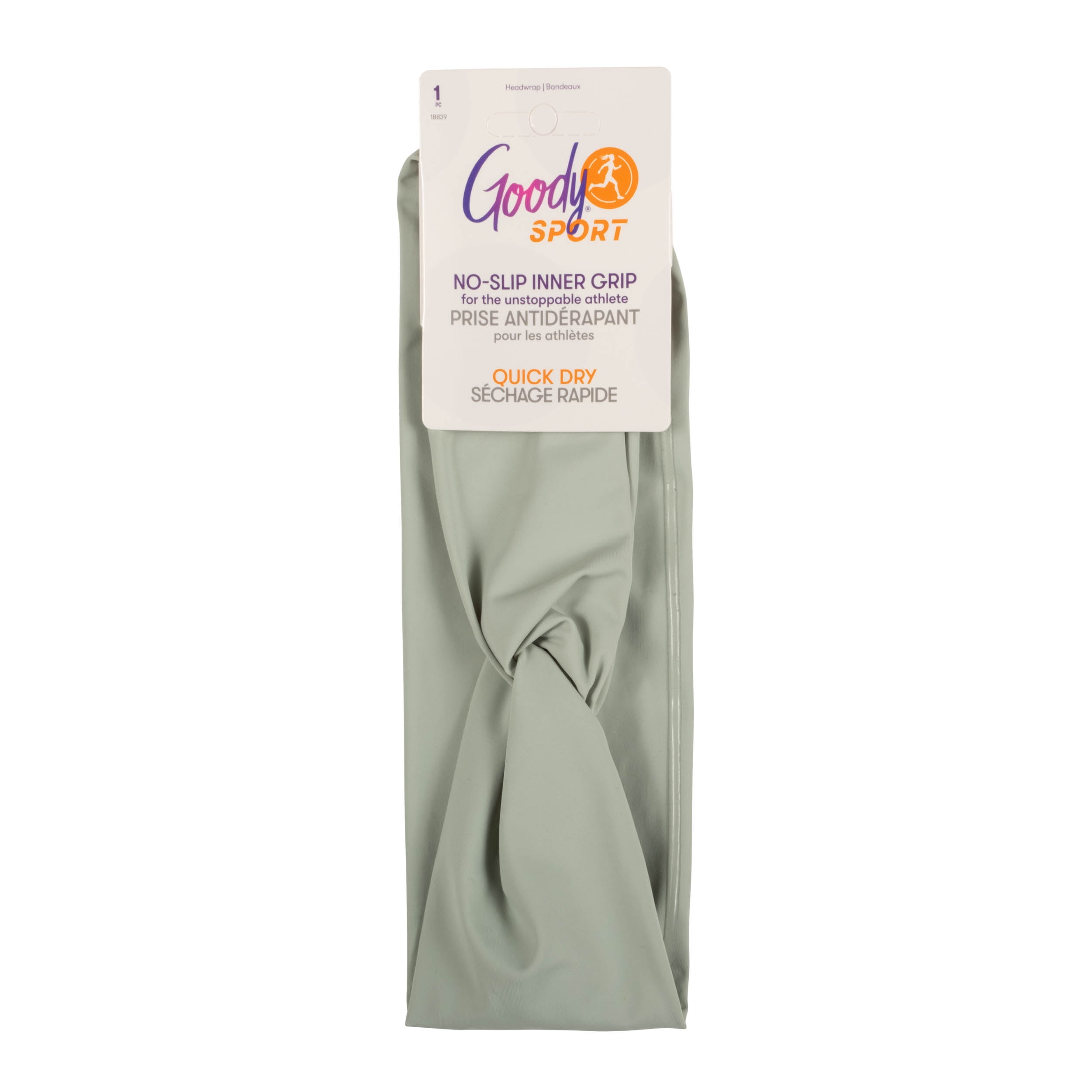 Goody Sport Active Lyrca Headwraps Green 1ct - Walmart.com