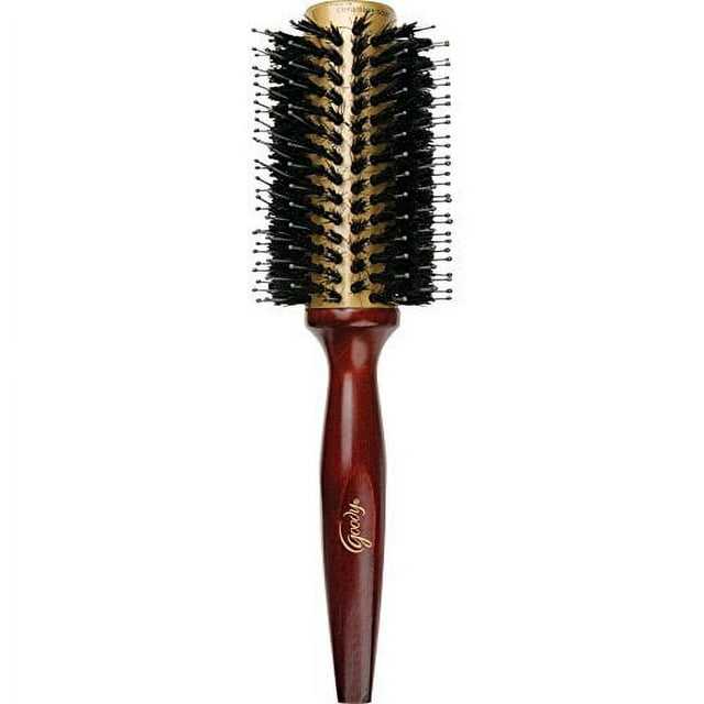 Goody Styling Essentials Smooth Blends Boar Ceramic Hot Round Brush, 33 mm