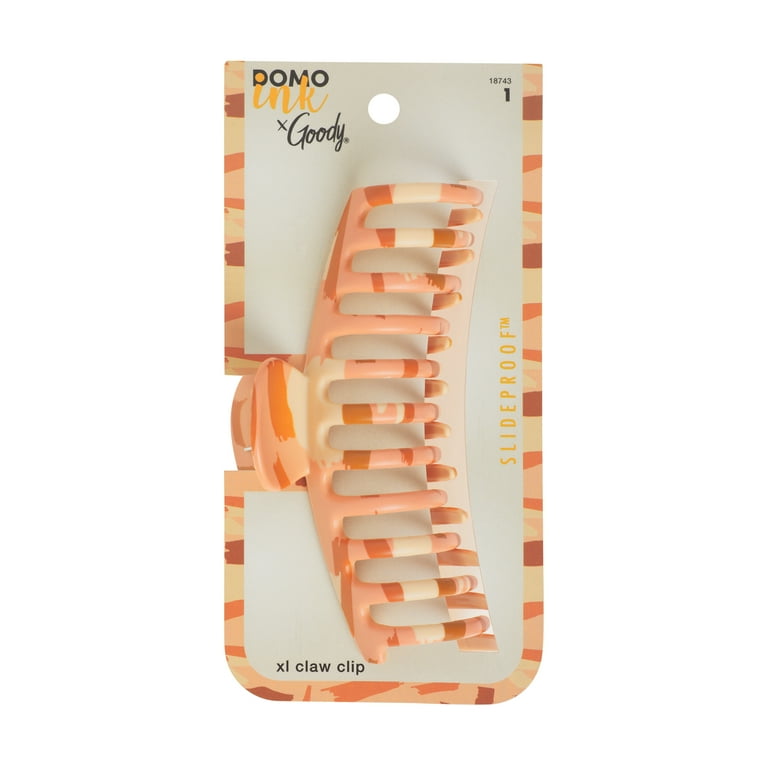 Goody Tru X Domo Ink Collab Slideproof?? Xl Claw Clip 1 Count