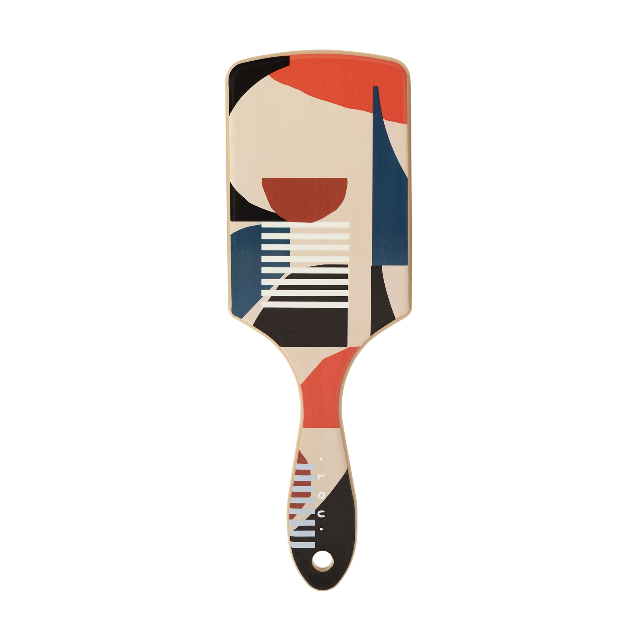 Goody Tru X Hola Lou Collab Ouchless Detangling Printed Paddle Brush Tan, 1 CT