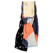 Goody Tru X Hola Lou Collab Ouchless?? Printed Twist Head Wraps Orange 2 Ct