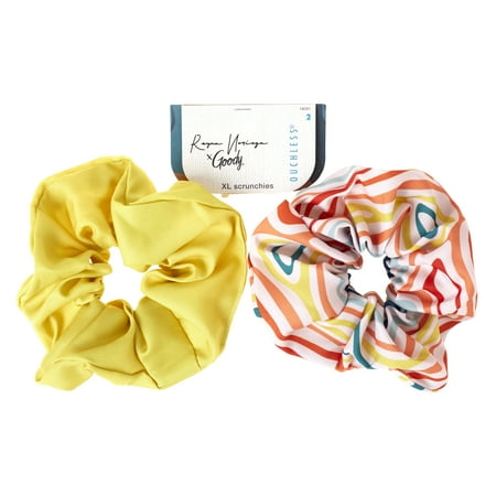 Goody Tru X Reyna Noriega Collab Ouchless® XL Scrunchies, 2 CT