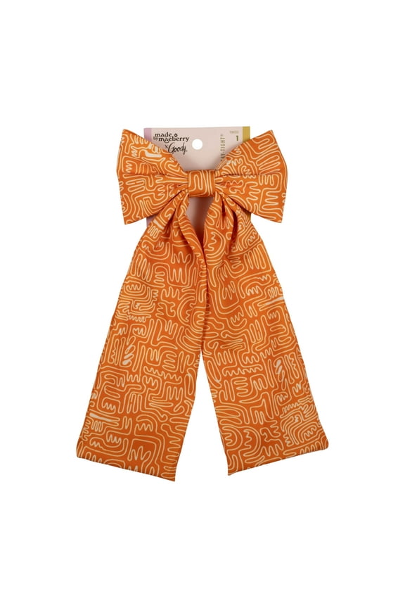 Tru x Maeberry Stay Tight Bow Hair Barrettes, Non-Slip Hair Styling Accessories, 1 Ct