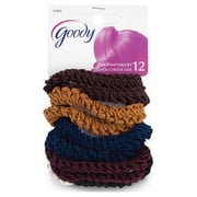 Goody Women's Classics Rope Ponytailer, Color May Vary 12 Count
