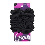 Goody Womens Ouchless Scrunchie, Black, 8 Count