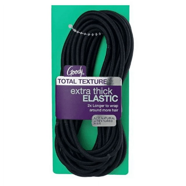 Goody XThick Hair Elastics 15 Count, Black