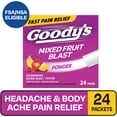 thumbnail interactive-video image 1 of Goody's Extra Strength Headache Powder, Mixed Fruit Blast Flavor, 24 Powder Sticks, 1 of 17