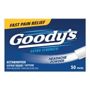 Goodys Extra Strength Headache Powders 50 ea Pack of 4