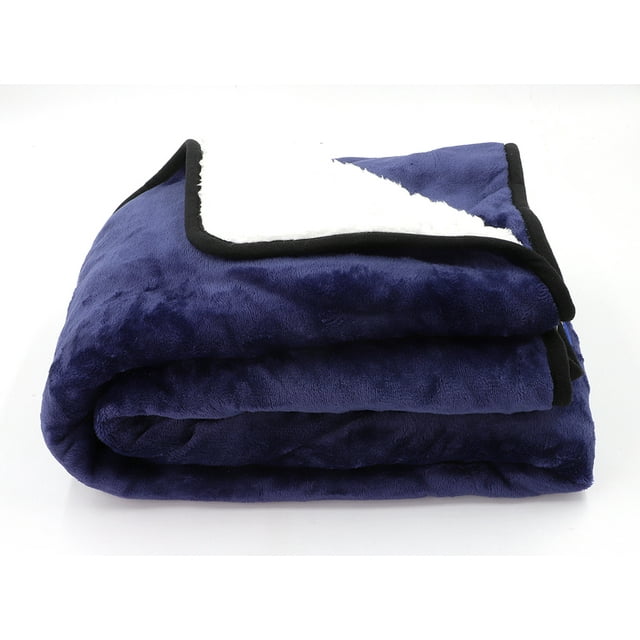 Goodyear 12V Heated Blanket, Reversible Plush/Sherpa, Assembled Product