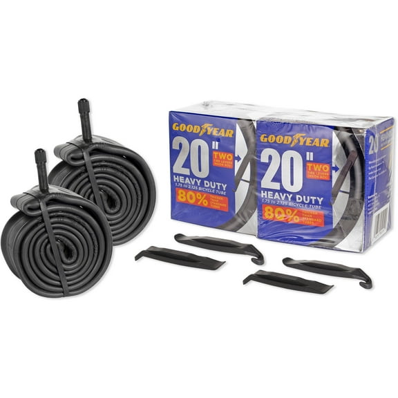 Goodyear 20" x 1.75"-2.125" Heavy Duty Bike Tube
