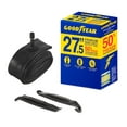 thumbnail image 1 of Goodyear 27.5" x 1.9"-2.3" Heavy Duty Bike Tube, Black, 1 of 9