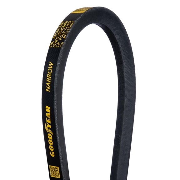 Goodyear 3V850 Narrow Wedge Wrapped Industrial V-Belt, 85" Outside circumference