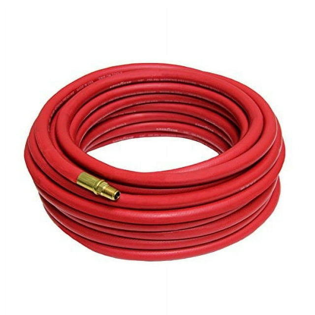Goodyear 50 ft x 3/8in Rubber Air Hose, Red