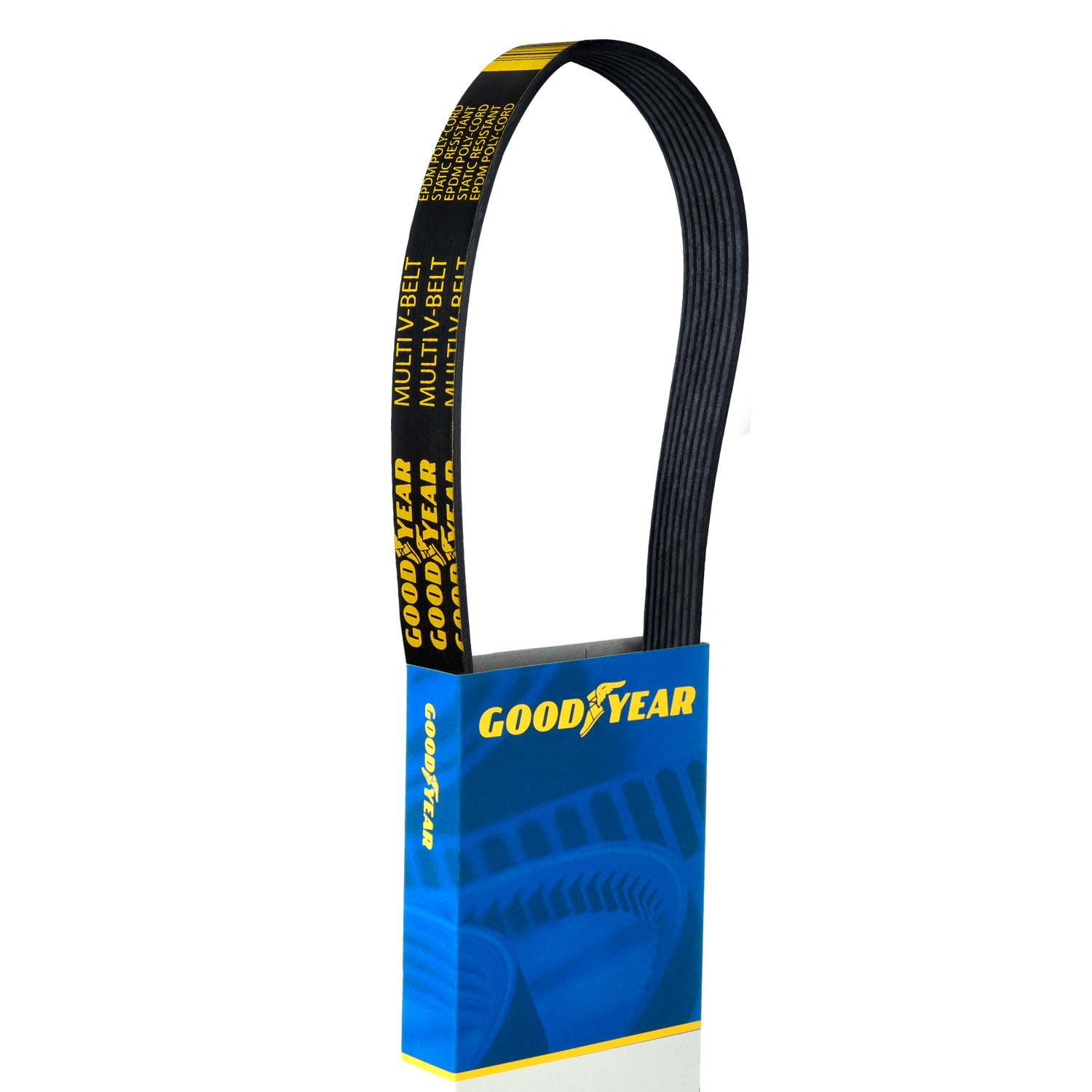 Goodyear A080661 Serpentine Belt with Aramid Cord PK Profile, 8 Ribs