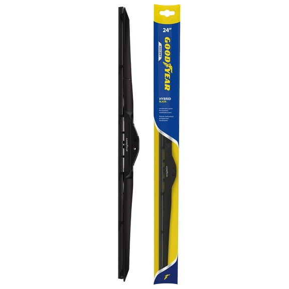 Goodyear Ascent 24" Hybrid Windshield Wiper Blade, Replacement Hybrid Windshield Wiper Blade with Universal Adaptor, Pack of 1