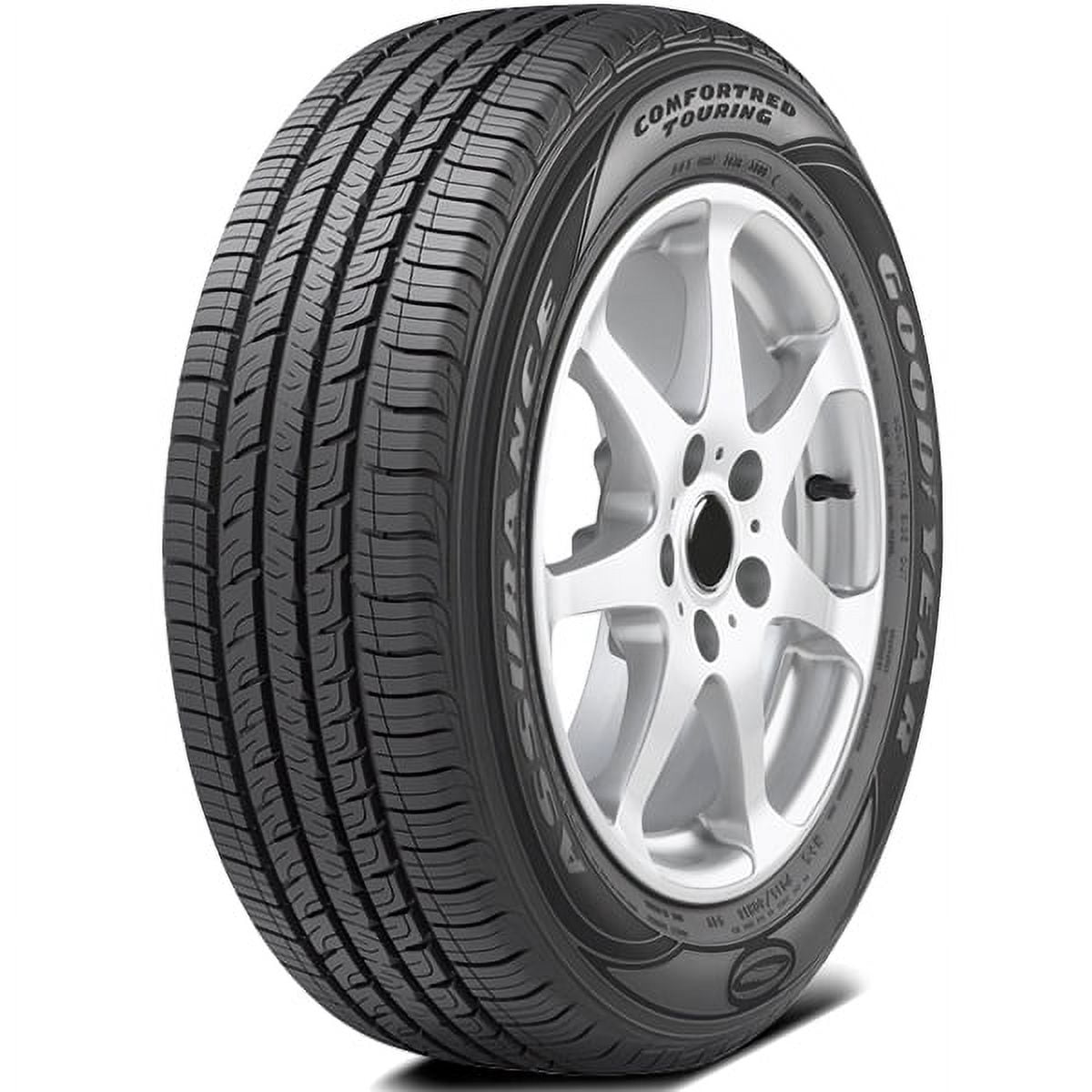 Goodyear Assurance ComforTred Touring 215/70R15 98 T Tire. Fits: 2005 Dodge Grand Caravan SE Plus, 2005-15 Toyota Tacoma Base