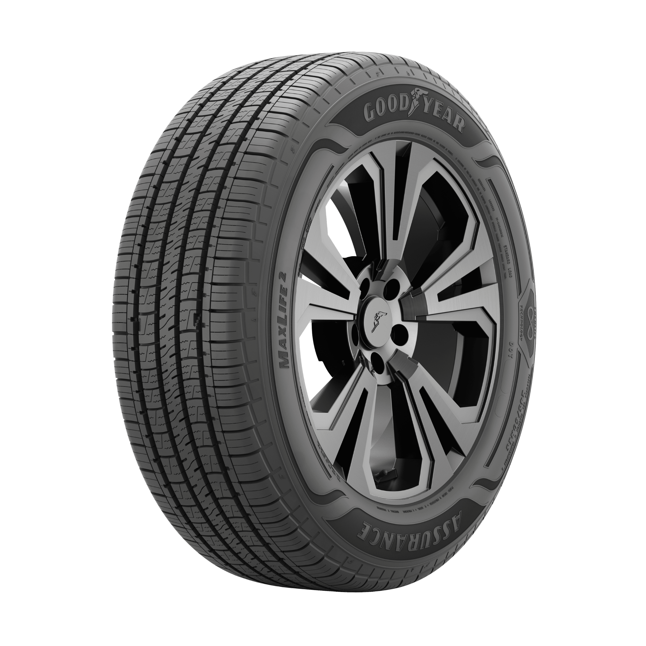 Goodyear Assurance Maxlife 2 245/50R20 102V All- Season Tire - Walmart.com