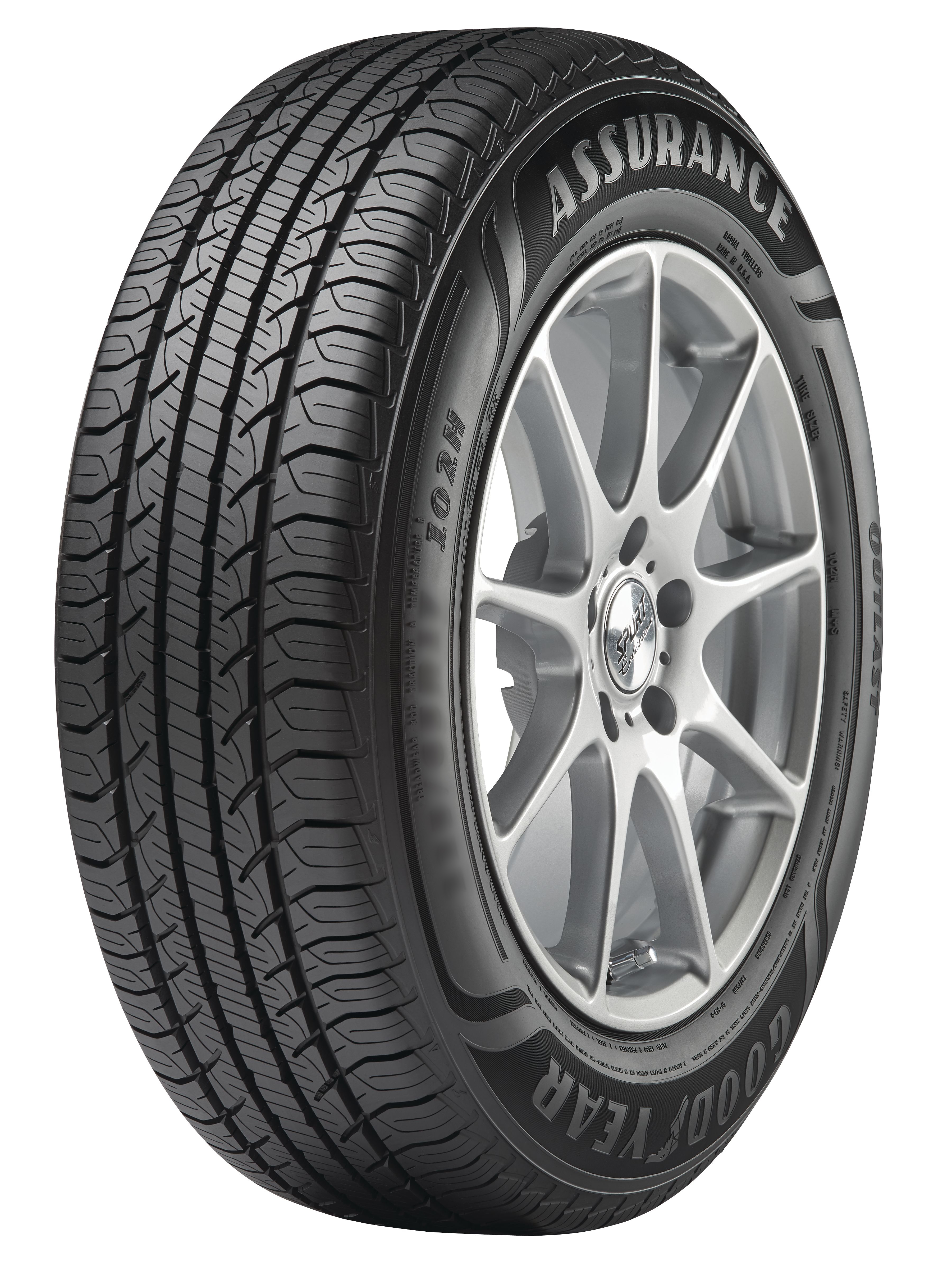Goodyear Assurance Outlast 215/60R16 95V All-Season Tire - image 1 of 7