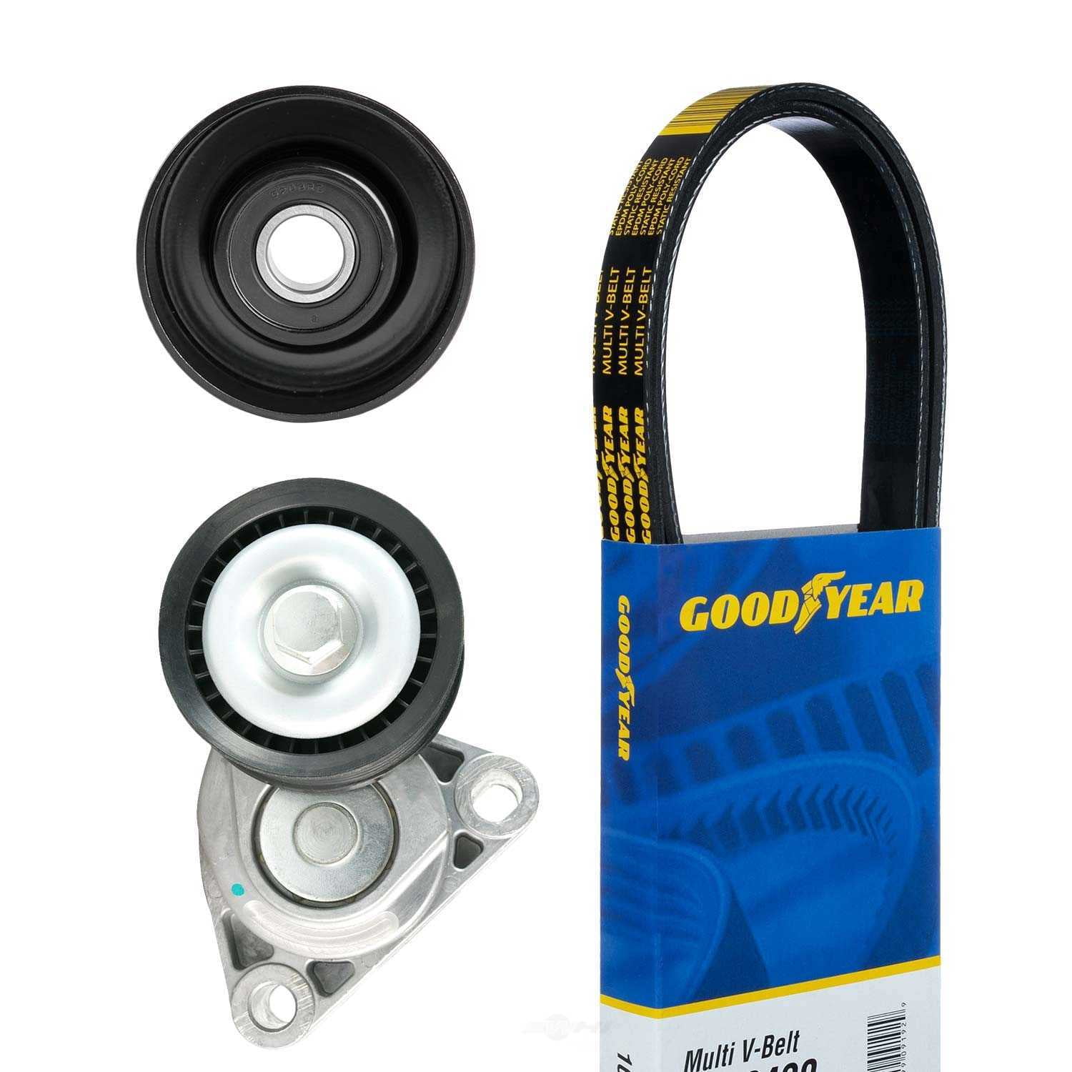 Goodyear 3133 Serpentine Belt Drive Component Kit