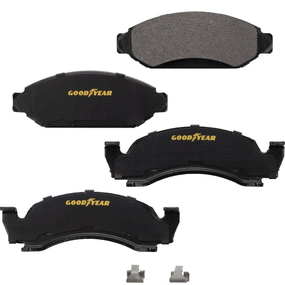Goodyear Brakes GYD52 Automotive Carbon Ceramic Truck and SUV Front Brake Pads