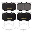 thumbnail image 1 of Goodyear Brakes GYD812 Automotive Carbon Ceramic Truck and SUV Front Brake Pads, 1 of 5