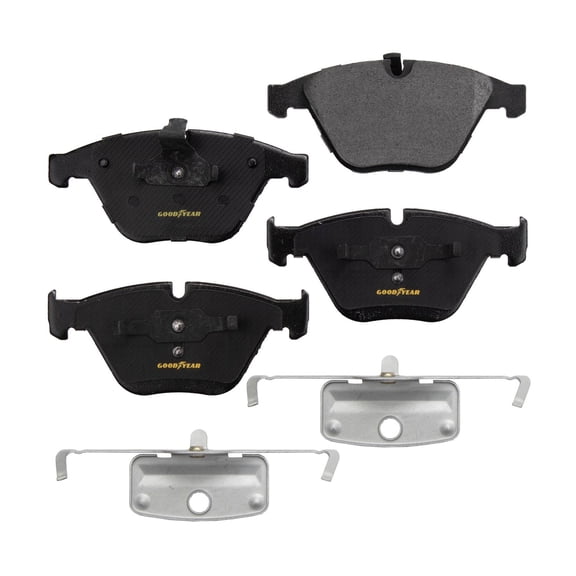 Goodyear Brakes GYD918 Automotive Carbon Ceramic Truck and SUV Front Brake Pads