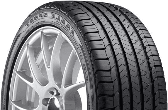 Goodyear Eagle Sport All-Season 245/45R18 100H XL Passenger Tire with ...