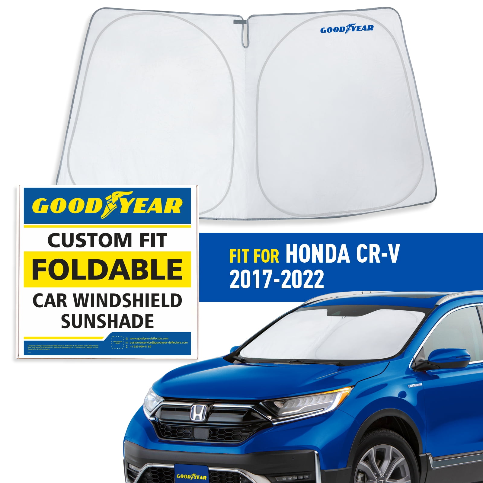 Honda accord folding windshield sun shade deals