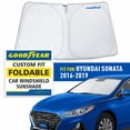 thumbnail image 1 of Goodyear Foldable Windshield Sunshade for Hyundai Sonata 2016-2019, Car Accessories, Sunshade Cover, Sun Shade Car Windshield, Window Sun Blocker - GY008273, 1 of 8