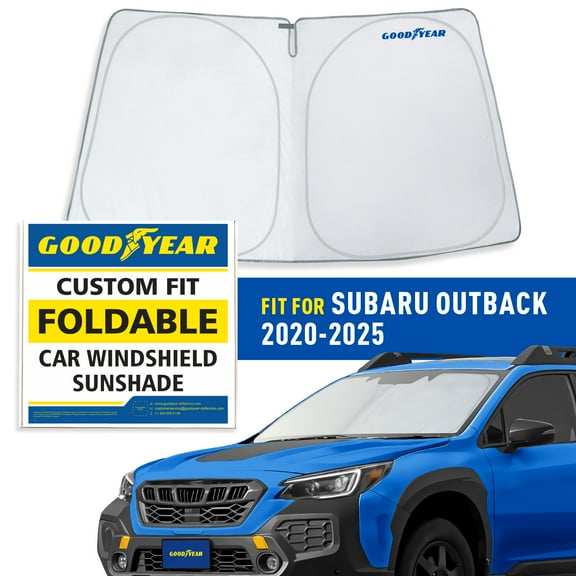Goodyear Foldable Windshield SunShade for Subaru Outback 2020-2025, Car Accessories, Sunshade Cover, Sun Shade Car Windshield, Window Sun Blocker - GY008280