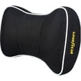 thumbnail image 1 of Goodyear Memory Foam Car Neck Pillow, Ergonomic Headrest Support, Black, 1 of 6