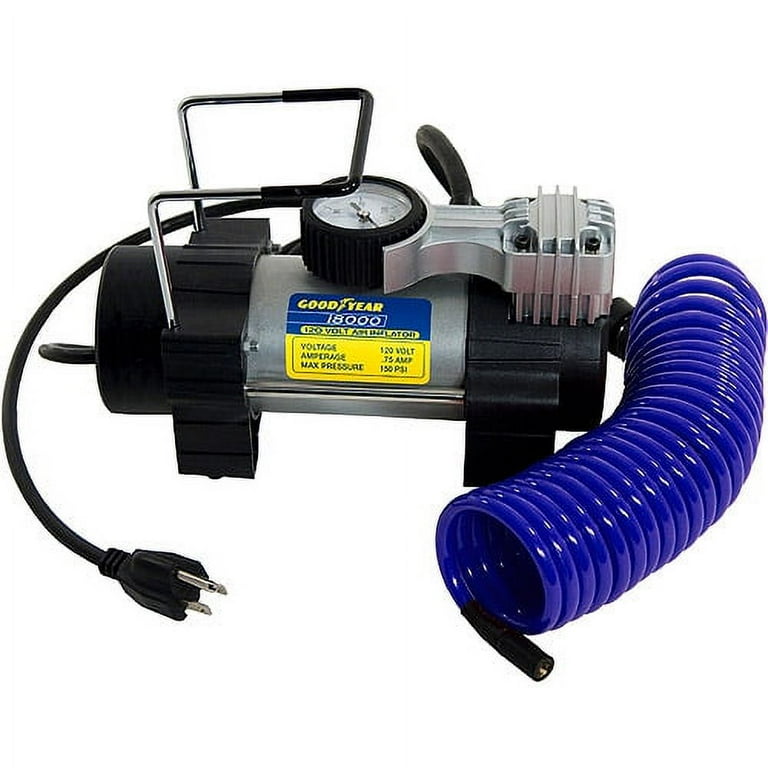 Small 120v air clearance compressor