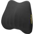 thumbnail image 1 of Goodyear Lumbar Support Pillow Memory Foam for Car and Office Chair 16" x 18" x 4", Black, 1 of 4