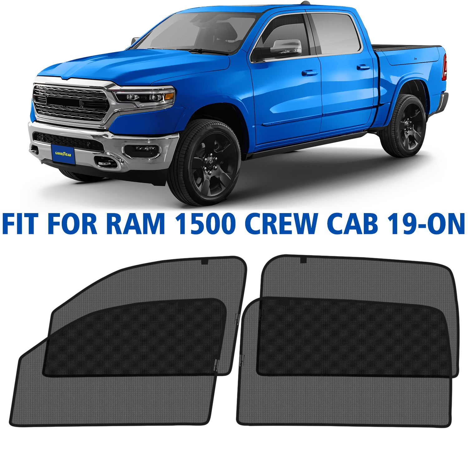 Dodge ram 1500 window shades discount