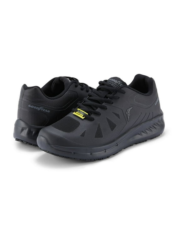 Men's Dallas Slip-Resistant Work Shoes, Wide Available